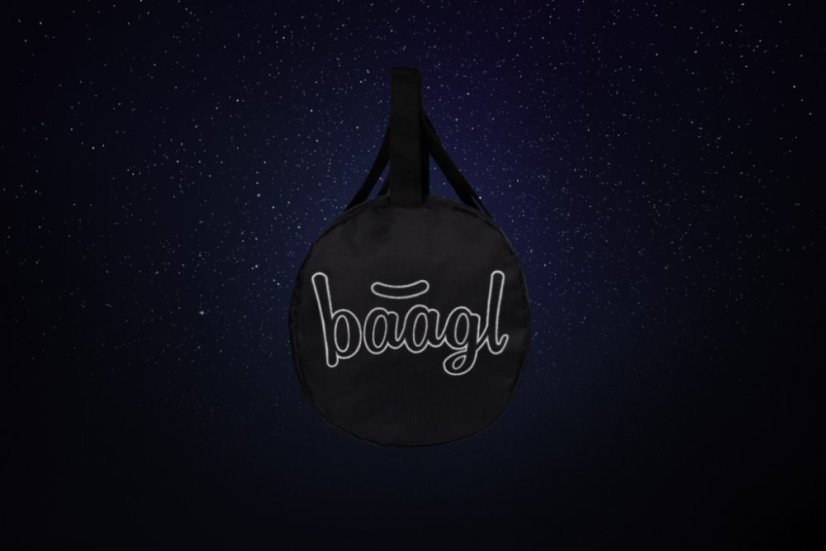 BAAGL Sportovní taška Hoop Uni černá - Baagl
