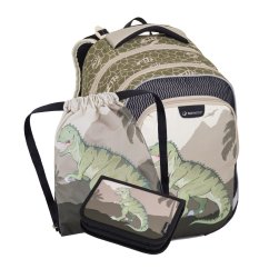 Bagmaster LUMI 24 C malý školní set pro prvňáčky – dinosaurus - Bagmaster