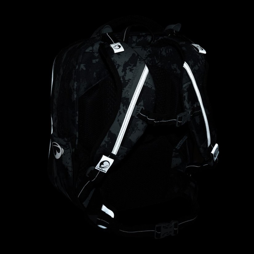 Školní batoh pro prvňáčky Bagmaster LUMI 24 B Stíhačky