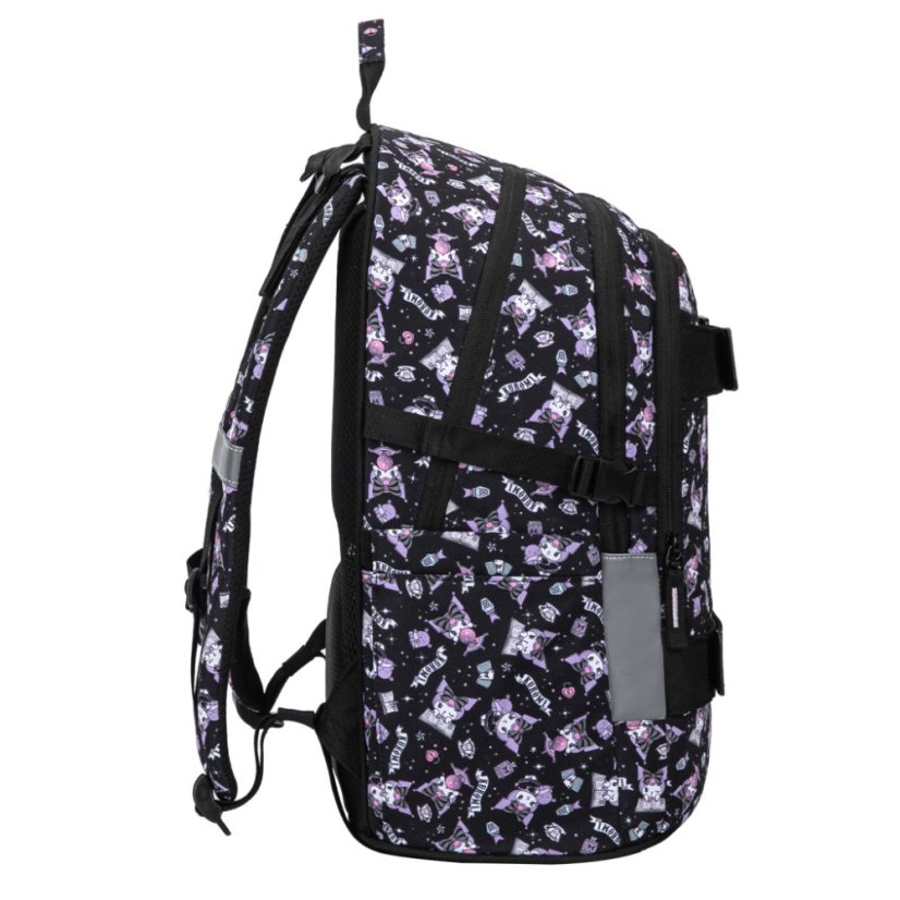 BAAGL Školní batoh Skate Kuromi Black GRS - Baagl