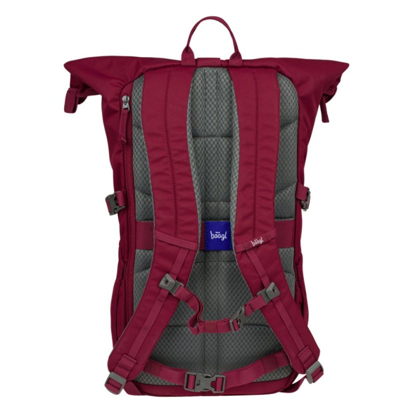 BAAGL Batoh Roll Burgundy GRS - Baagl