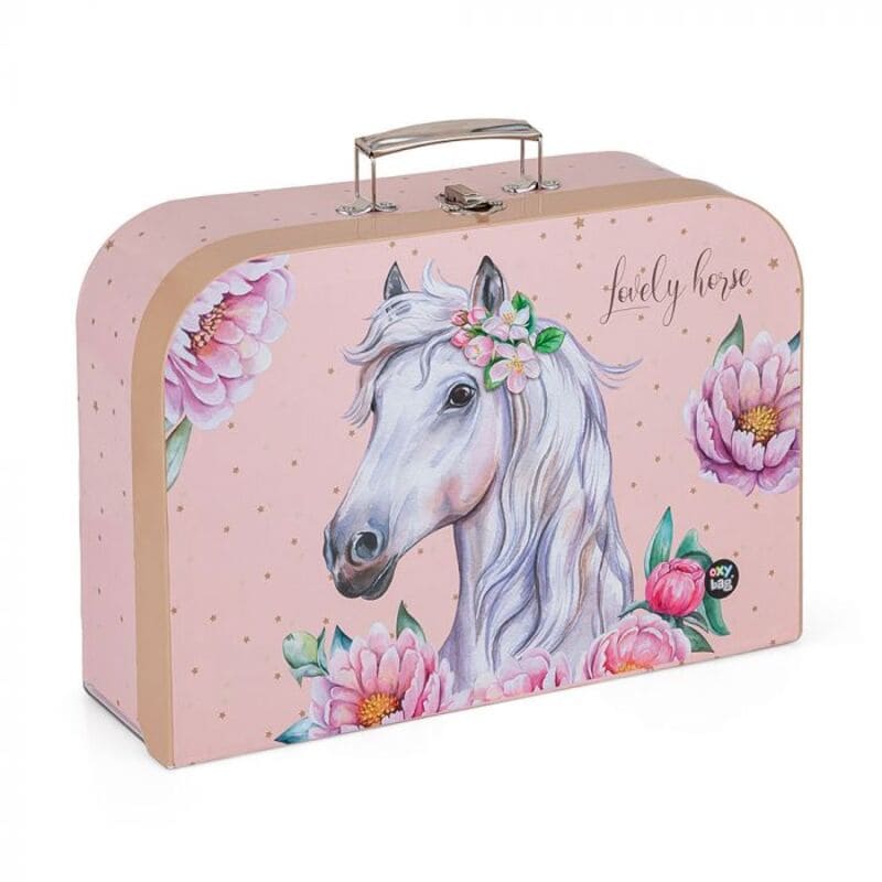 Kufřík lamino 34 cm Oxybag Kůň romantic