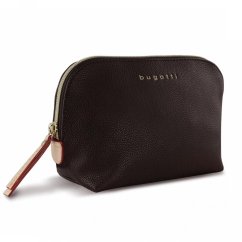 Dámská kosmetická taška Bugatti Ella hnědá oválná
