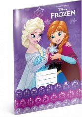 Školský zošit Frozen - Ľadové kráľovstvo Violet