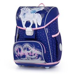 Aktovka Oxybag PREMIUM Unicorn Pegasus pre prvákov - 3 kusy