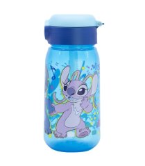 Detská fľaša na pitie Stitch Drawing 510 ml so slámkou
