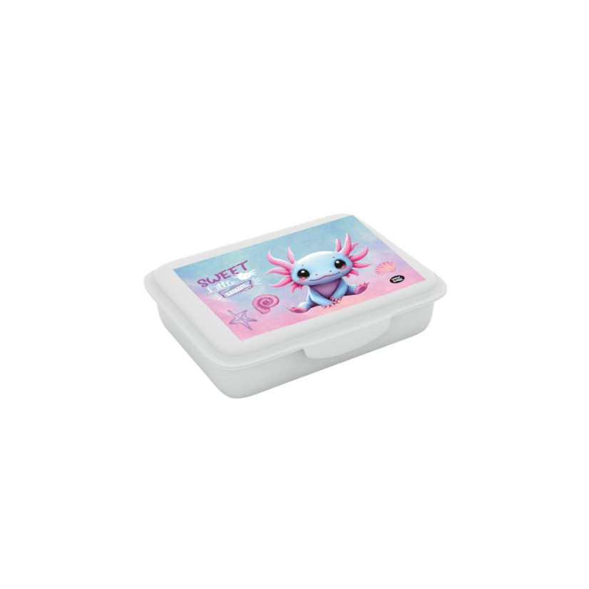Box na svačinu s přihrádkou Axolotl - Oxybag (Karton P+P)