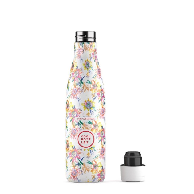 Nerezová termolahev Cool Bottles Xclusive! Secret Blossom třívrstvá 500 ml