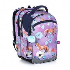 Školní batoh s liškami Topgal COCO 22006