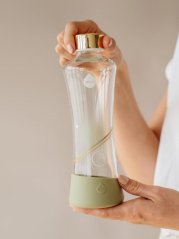 Láhev na pití Equa Squeeze Metallic Gold 550 ml
