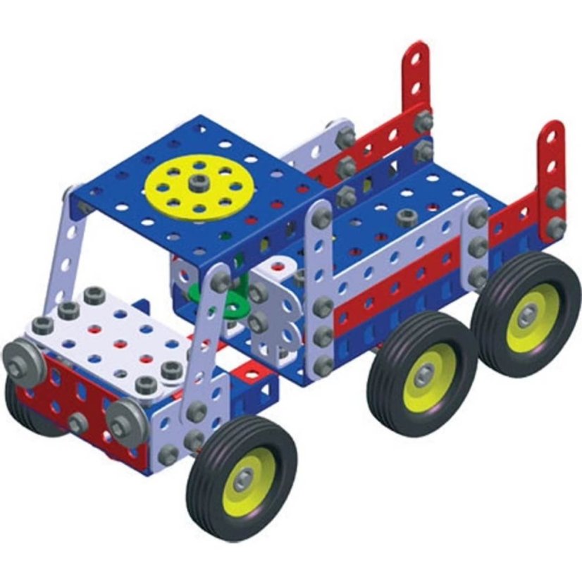 Stavebnice Merkur 012 Odtahové vozidlo 10 modelů 217 ks