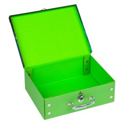 BAAGL Skládací školní kufřík Fotbal Míč s kováním - Baagl