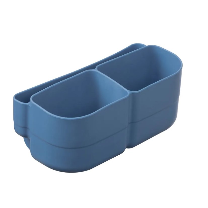 b.box Silikónový bento organizér do stredného boxu Modrý