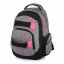 Studentský batoh Oxybag Oxy Style Grey Line Pink