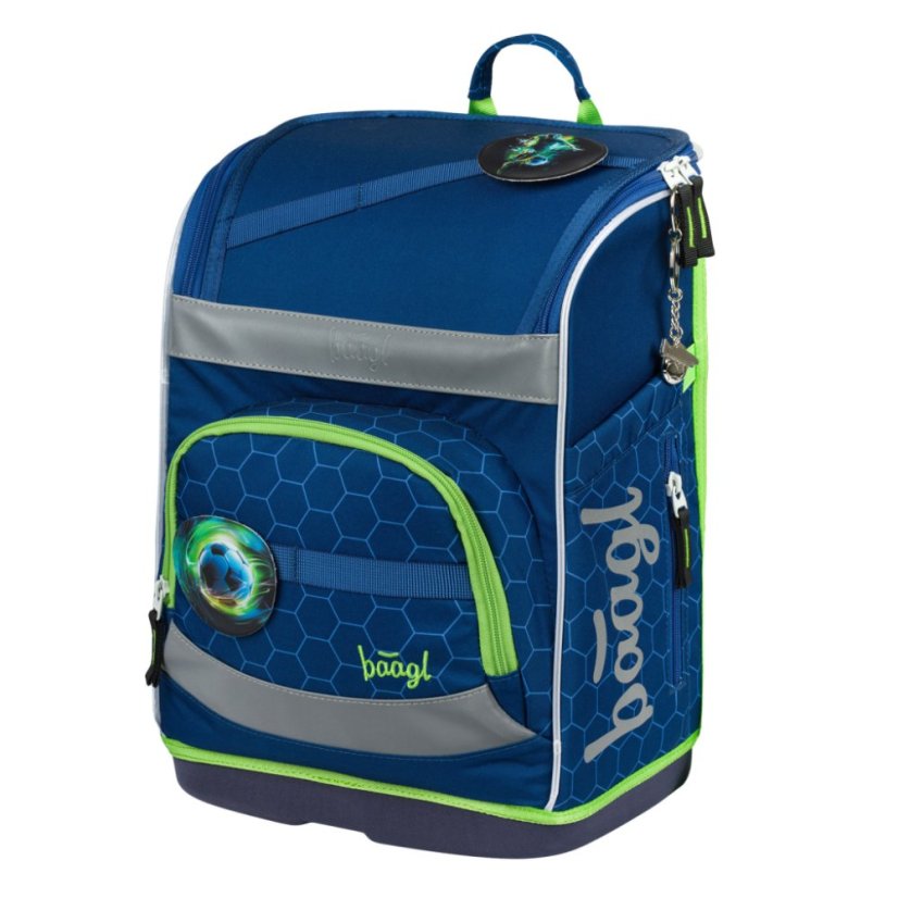 BAAGL Školská aktovka Zippy Plus Futbalová lopta - Baagl