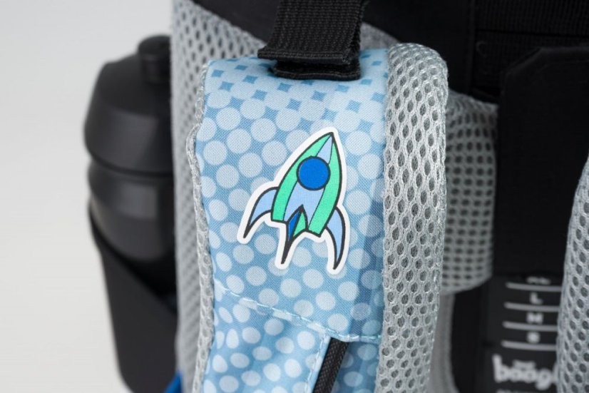 Školská aktovka pre prvákov Baagl Zippy Spaceman