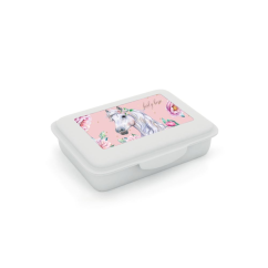 Box na svačinu s přihrádkou kůň romantic - Oxybag (Karton P+P)