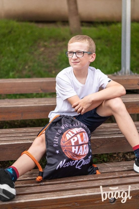 Sáček na obuv Baagl Basketball - MÍČ