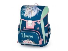 Školní aktovka v setu pro prvňáčky Oxybag PREMIUM Unicorn 1, 3 díly