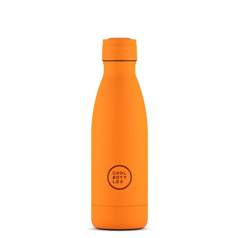 Nerezová termolahev COOL BOTTLES Vivid Orange třívrstvá 350 ml