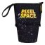BAAGL Školní penál Pastelkovník Pixel Space GRS - Baagl