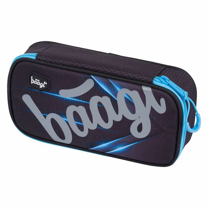 Školní batoh v setu Baagl skate Bluelight - 3 díly