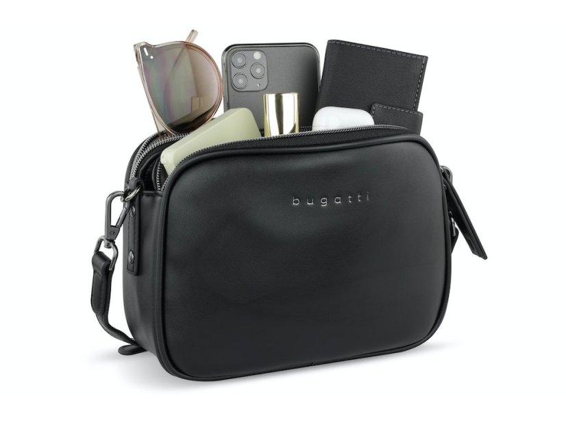 Dámská crossbody kabelka Bugatti Almata černá