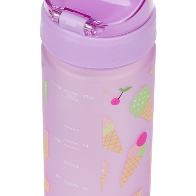 BAAGL Tritanová láhev na pití Lavender, 500 ml - Baagl