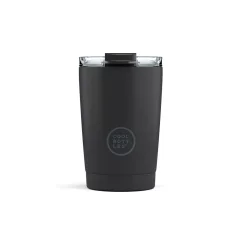 Nerezový termohrnek COOL BOTTLES Mono Black třívrstvý 330ml