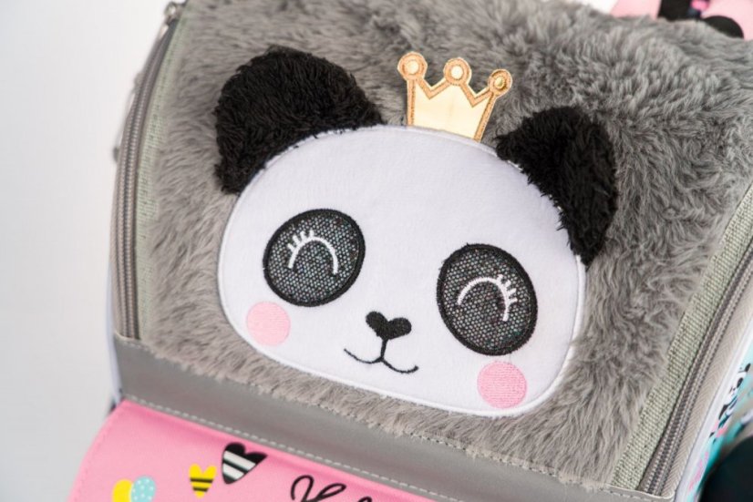 Baagl školní aktovka pro prvňáčky Zippy Panda