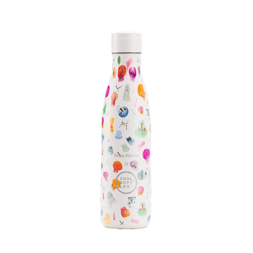 Nerezová termolahev COOL BOTTLES Xclusive! Crazy Skulls třívrstvá 500ml