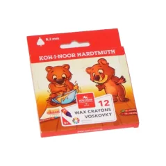 Voskovky Koh-i-Noor – tenké trojhranné, 12 ks