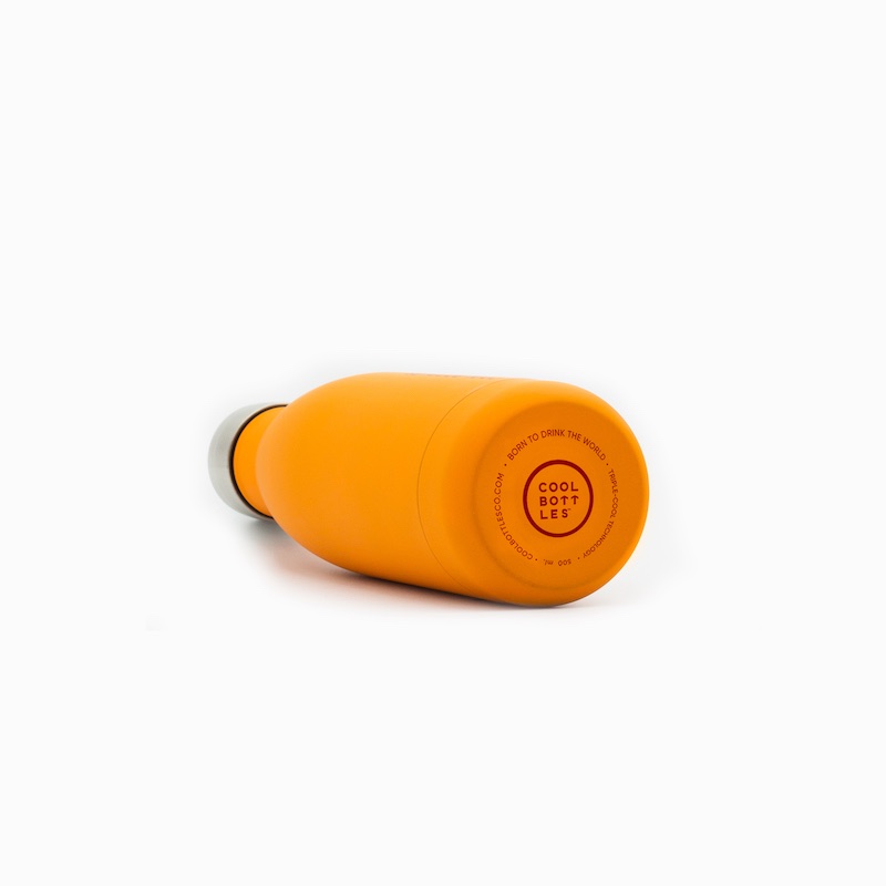 Nerezová termolahev COOL BOTTLES Vivid Orange třívrstvá 500ml