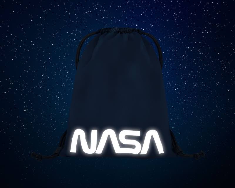Sáček na obuv Baagl NASA modrý
