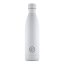 Nerezová termolahev COOL BOTTLES Mono White třívrstvá 750 ml