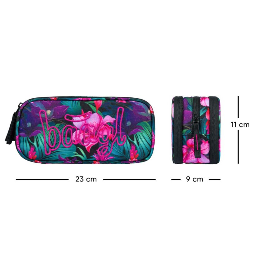 BAAGL 3 SET Coolmate Paradise: batoh, penál, sáček - Baagl