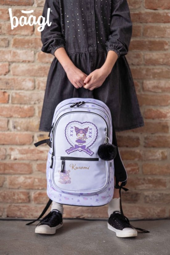 BAAGL Školní batoh Core Kuromi Sweet One GRS - Baagl