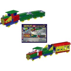 Stavebnice Merkur 030 Cross expres, 310 dílů, 10 modelů