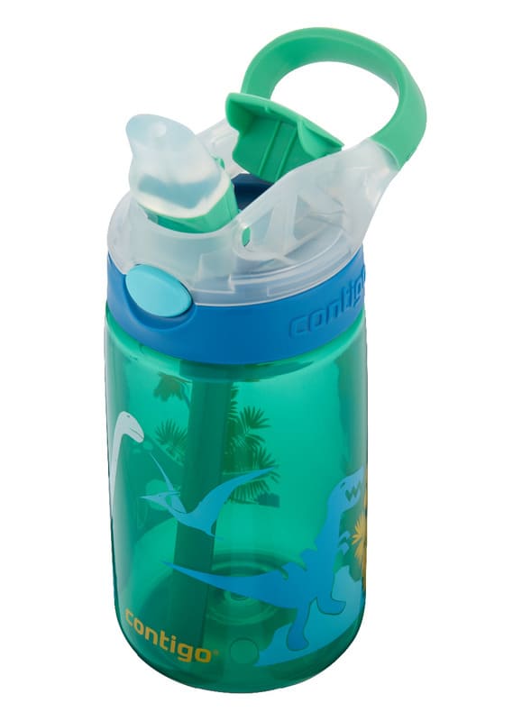 Dětská láhev na pití CONTIGO Autospout James 420 ml - zelená džungle