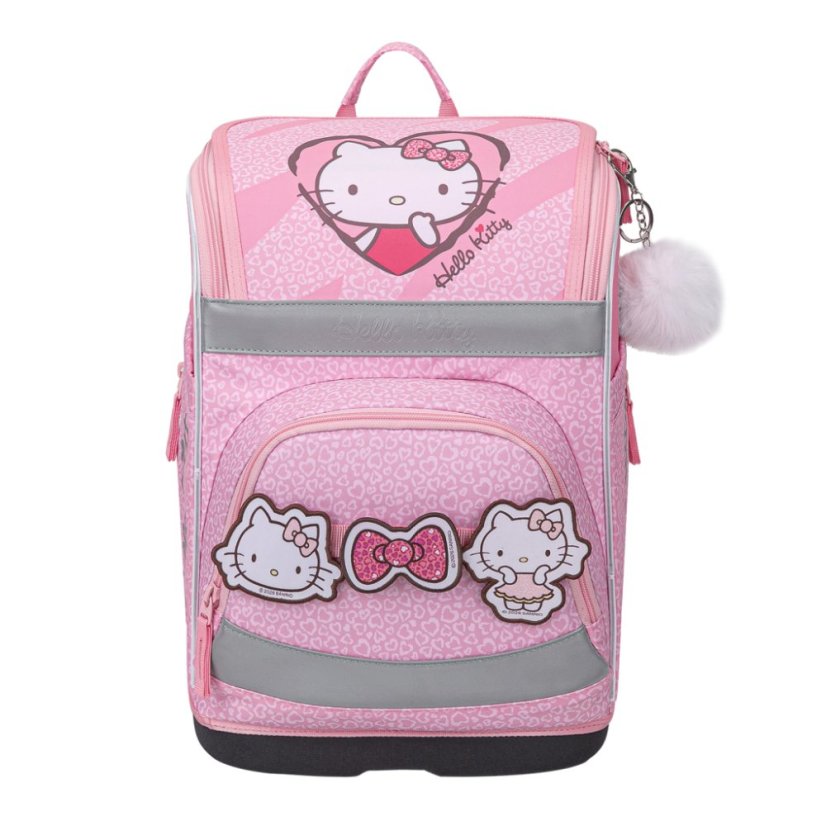 BAAGL SET 3 Zippy Plus Hello Kitty Sweet Leopard: aktovka, penál, sáček GRS - Baagl