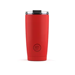 Nerezový termohrnek COOL BOTTLES Vivid Red třívrstvý 550ml