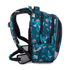 Školský batoh pre prváčikov Bagmaster LUMI 24 E Kocôčkový svet