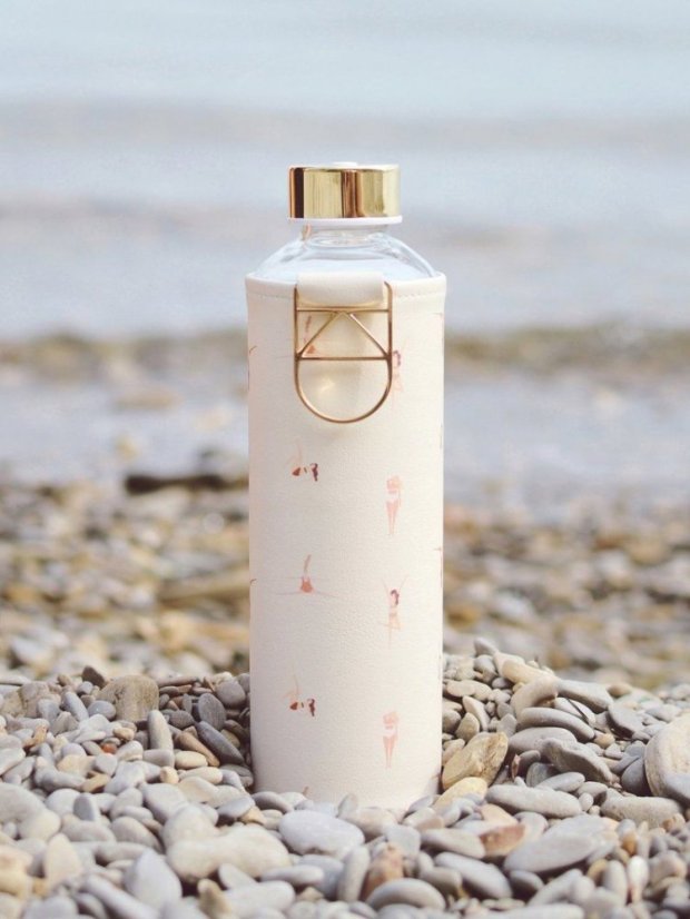 Láhev na pití Equa Mismatch Playa 750 ml s obalem z umělé kůže