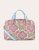 Cestovní taška Oilily Weekender Aqua, kolekce Summer paisley