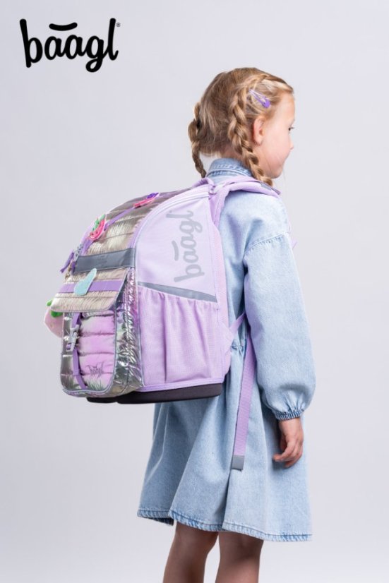 BAAGL Školní aktovka Zippy Lavender - Baagl