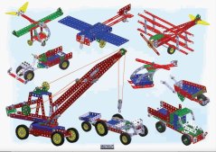 Stavebnice Merkur 7 100 modelů 1335 ks