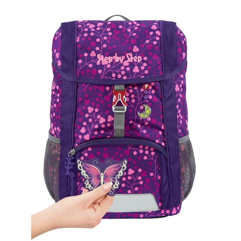 Dětský předškolní batoh Step by Step Kid SHINE, Noční motýl Ina