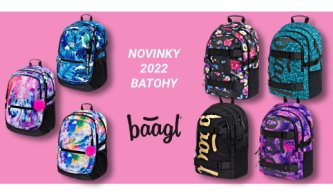 Novinky školních batohů Baagl pro rok 2022