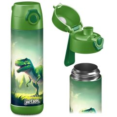 Dětská nerezová termoláhev na pití JARLSON MALI Dinosaurus 500 ml