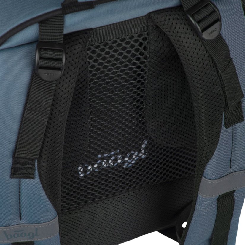 BAAGL Školní batoh Skate Dust Blue - Baagl
